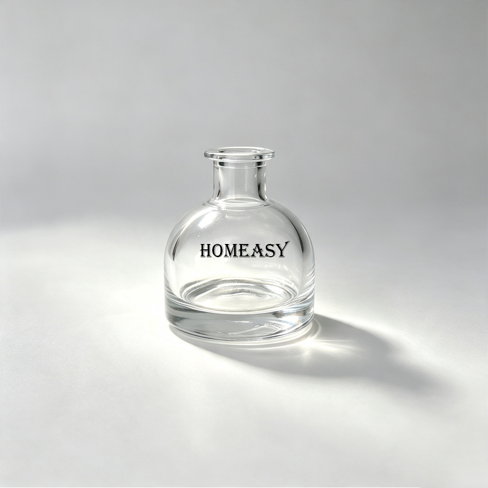 Home Fragrance Reed Diffuser Refill - زجاجة عطر فارغة نصف دائرية سعة