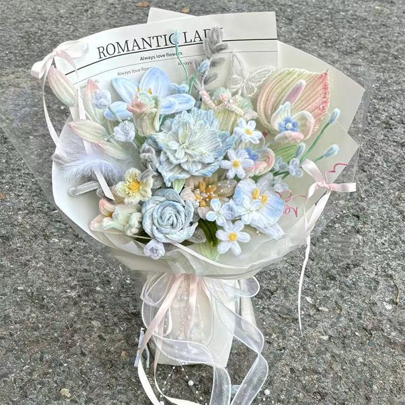 Home Fragrance Jasmine - مجموعة مواد يدوية الصنع لنسج باقات