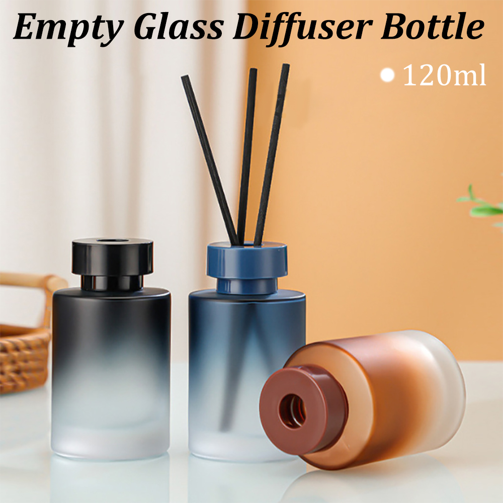 Home Fragrance Units - 120 مللي زجاجة ناشر زجاجية فارغة