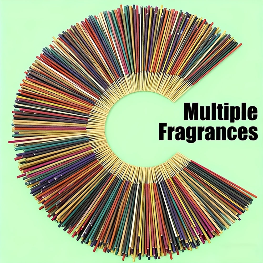 Home Fragrance Jasmine - عبوة 28 نكهة مختلطة 60/180/360 أعواد