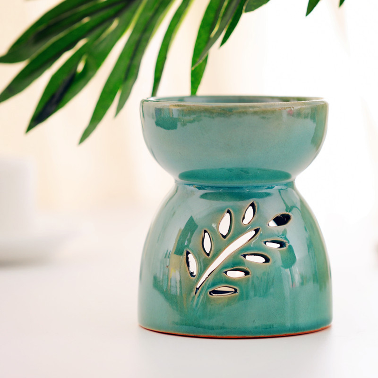 موقد الزيوت العطرية حامل شمع ا - مراجعة Home Fragrance Oil Burner وسعره