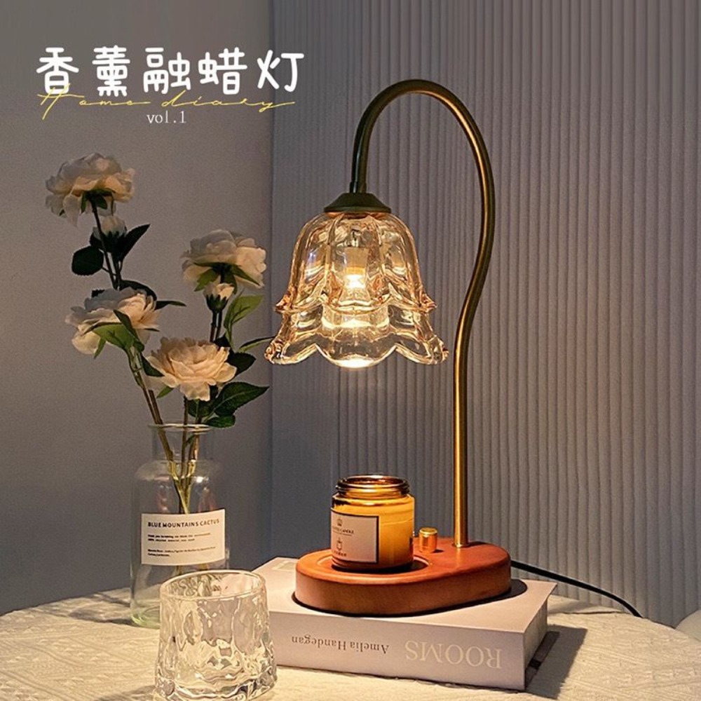 مصباح تذويب الشمع الفرنسي القد - مراجعة Home Fragrance In French وسعره