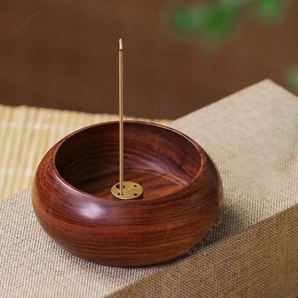 حامل بخور خشبي صغير وعاء نوع 4 - مراجعة Home Fragrance Miniso وسعره