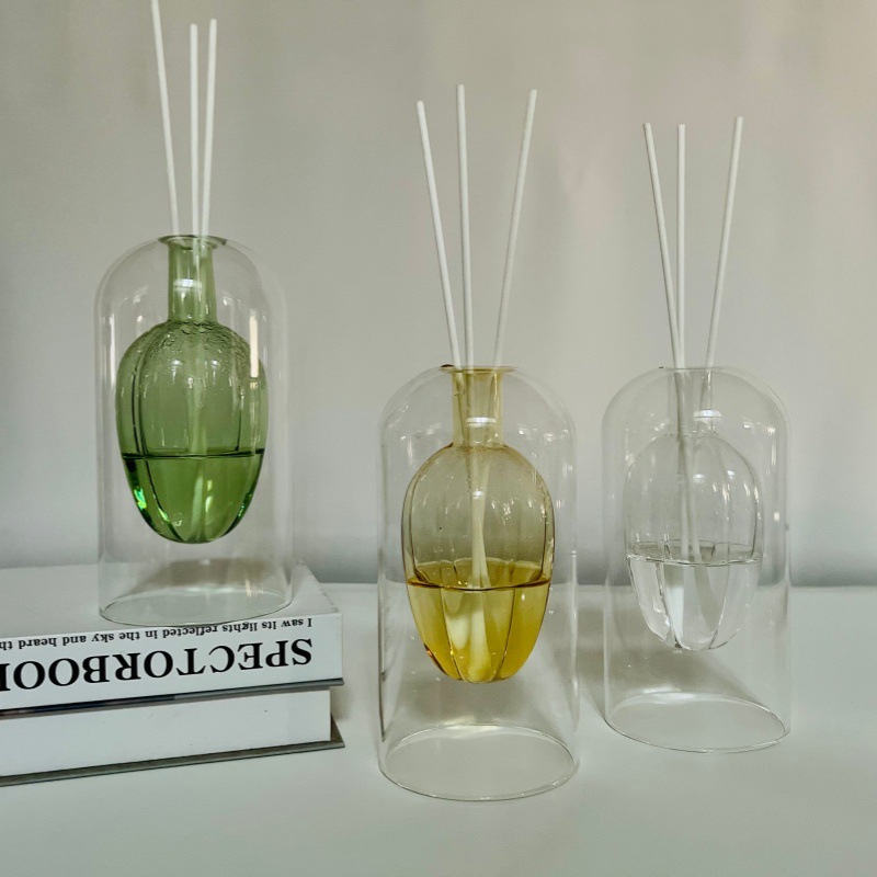 زجاجة ناشر عطر زجاجية مزدوجة ا - مراجعة Home Fragrance Bottle وسعره