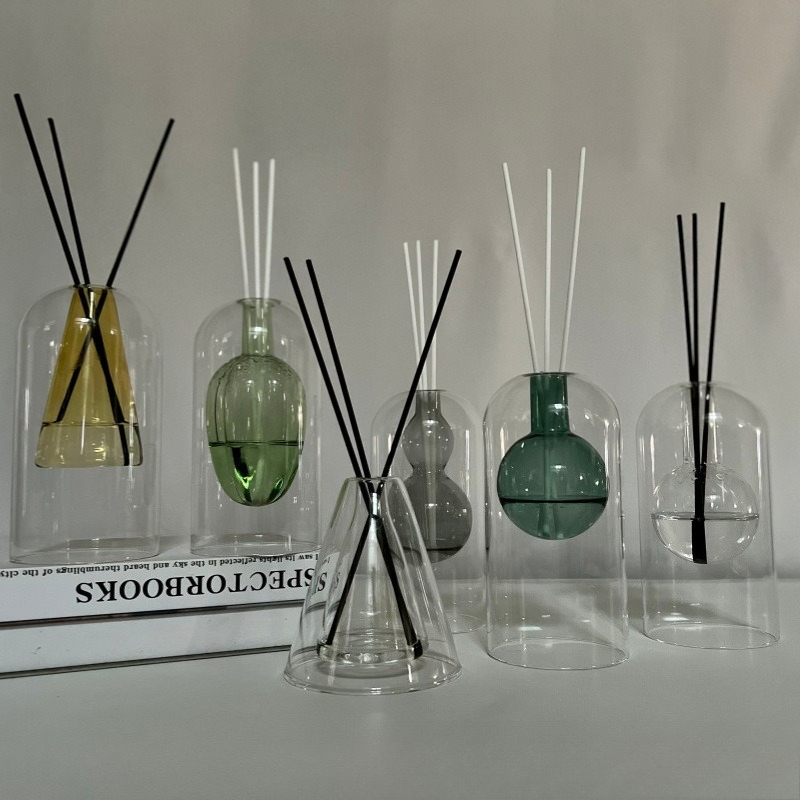 زجاجة ناشر عطر زجاجية مزدوجة ا - مراجعة Home Fragrance Bottle وسعره