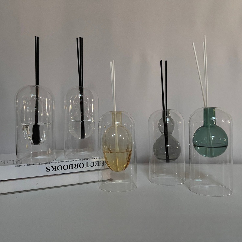 زجاجة ناشر عطر زجاجية مزدوجة ا - مراجعة Home Fragrance Bottle وسعره