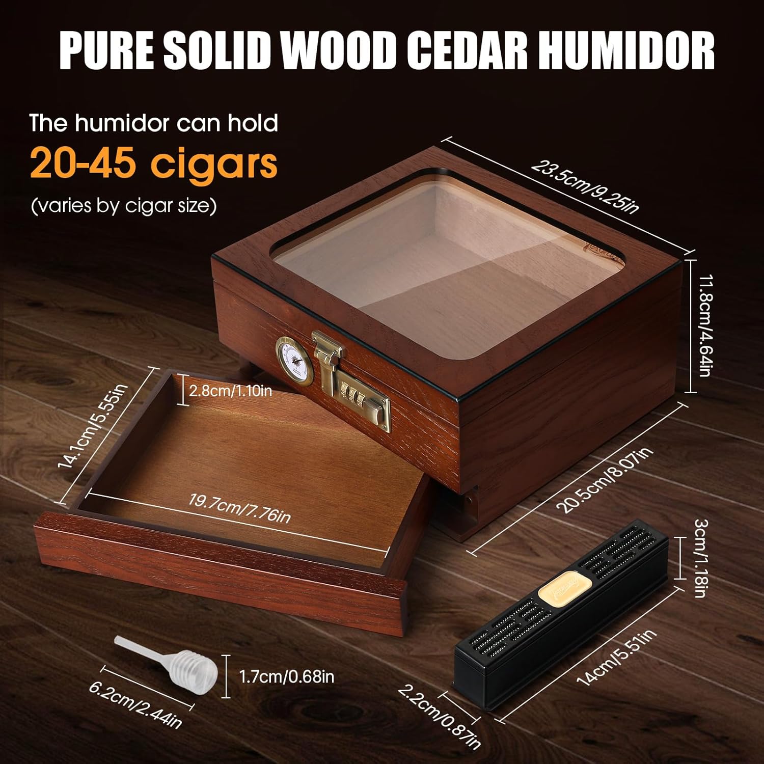 صندوق سيجار من خشب الأرز، صندو - مراجعة Home Fragrance Maple Walnut وسعره