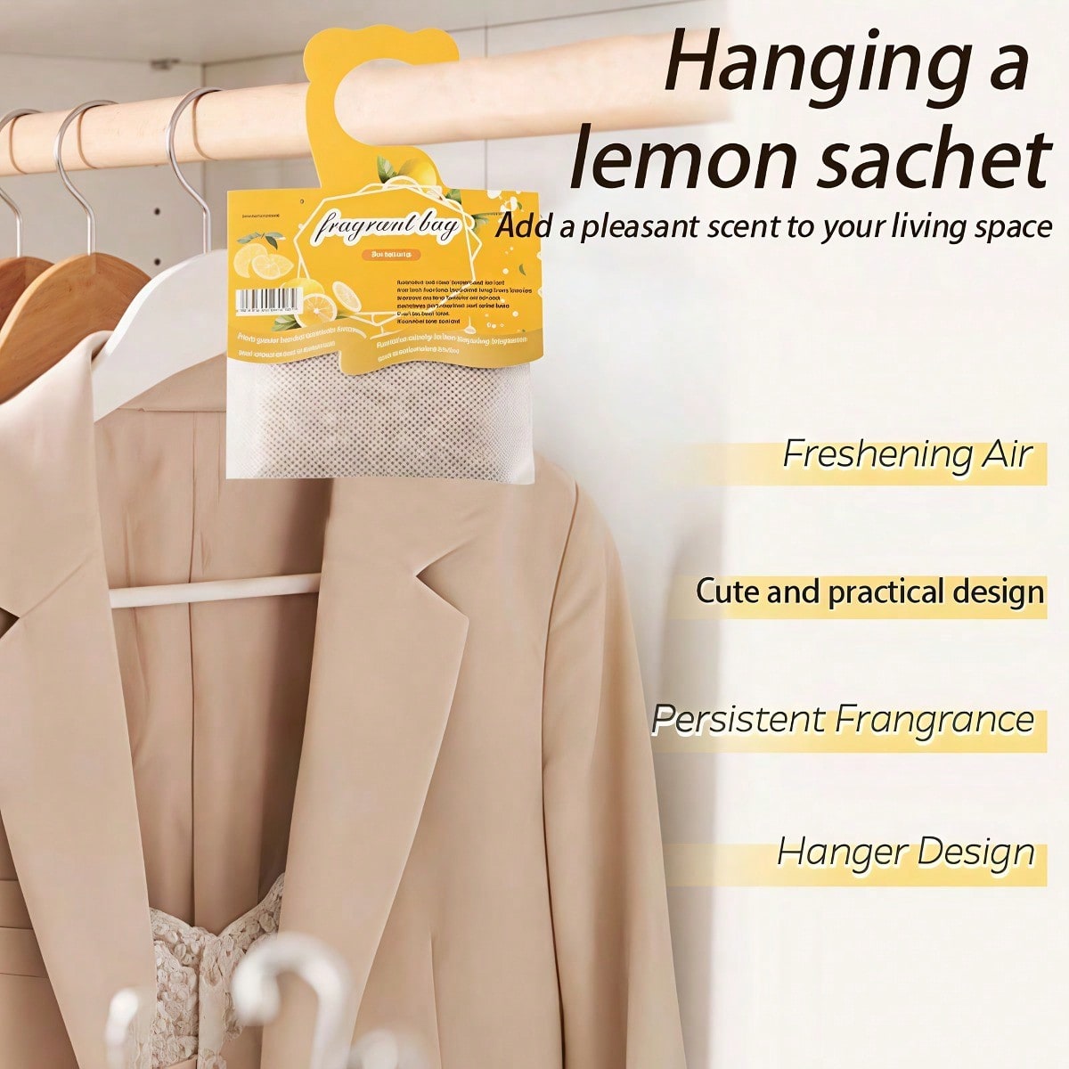 أكياس معطرة برائحة الليمون، مع - مراجعة Home Fragrance Elements وسعره