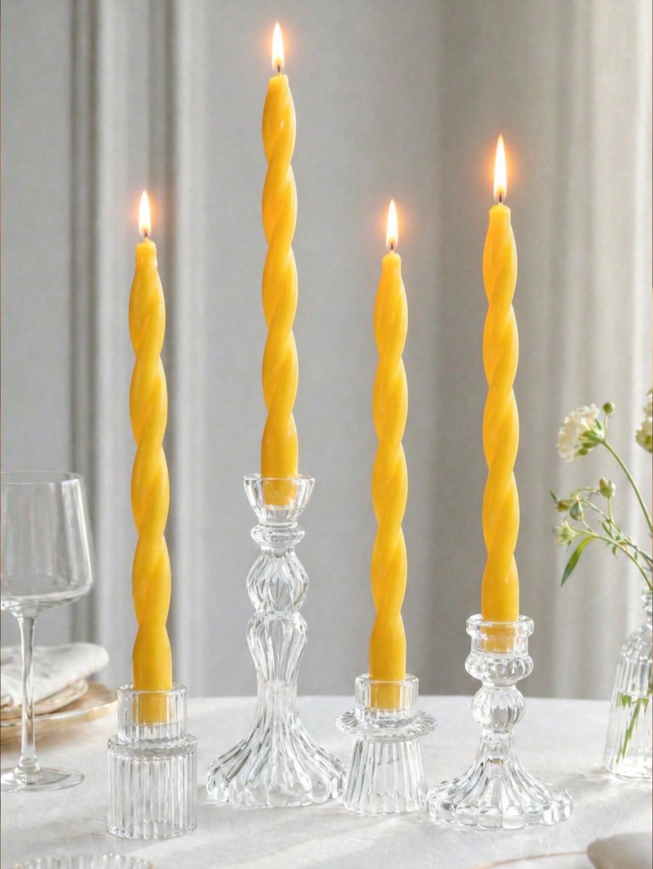 مجموعة من 4 قطع من الشموع المع - مراجعة Home Fragrance Set وسعره
