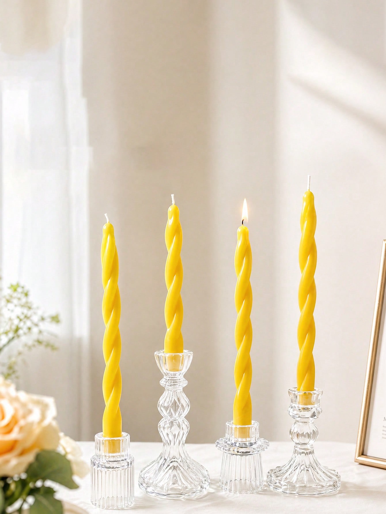 مجموعة من 4 قطع من الشموع المع - مراجعة Home Fragrance Set وسعره