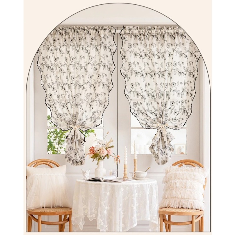 ستارة شبكية دانتيل بتصميم فرنس - مراجعة Home Fragrance In French وسعره