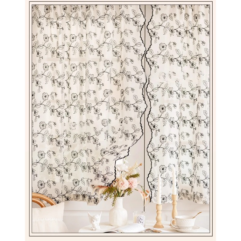 ستارة شبكية دانتيل بتصميم فرنس - مراجعة Home Fragrance In French وسعره