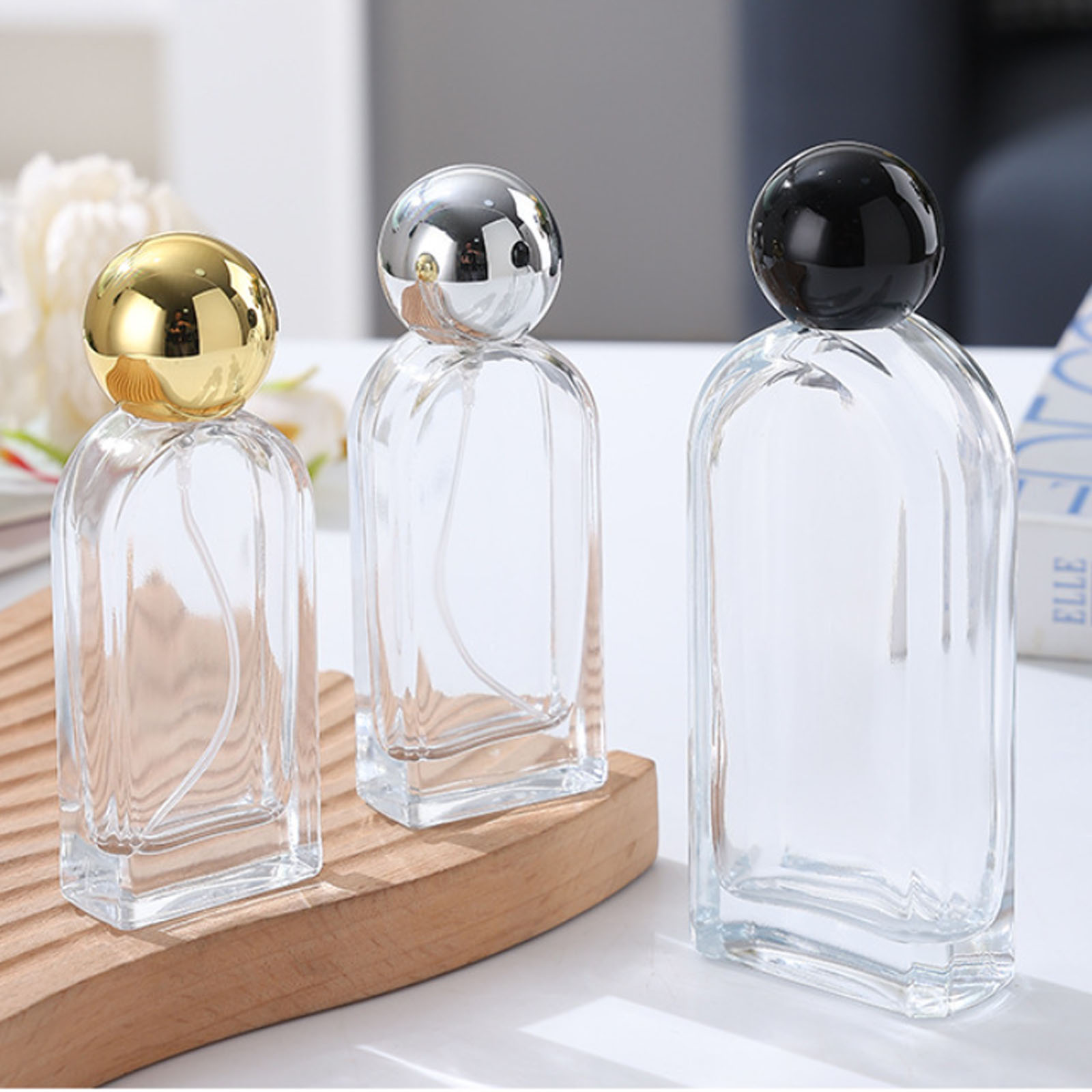زجاجة رذاذ شفافة من الزجاج قاب - مراجعة Home Fragrance Units وسعره